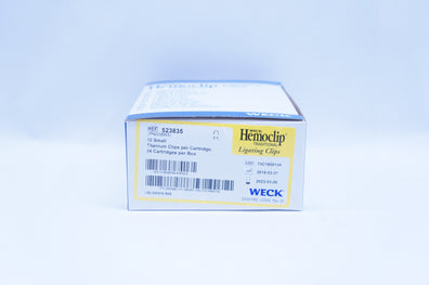 Teleflex 523835 Weck Hemoclip Traditional Ligating Clips - Box of 24